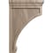 Ekena Millwork 2 1/2"W x 8"D x 12"H Extra Large Gomez Wood Bracket, Walnut BKTW02X08X12GOWA - alternate 2